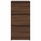 vidaXL Sideboard Brown Oak 37.5x35x76 cm Engineered Wood
