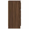 vidaXL Sideboard Brown Oak 37.5x35x76 cm Engineered Wood