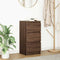 vidaXL Sideboard Brown Oak 37.5x35x76 cm Engineered Wood