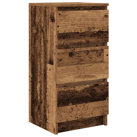 vidaXL Sideboard Old Wood 37.5x35x76 cm Engineered Wood