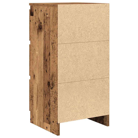 vidaXL Sideboard Old Wood 37.5x35x76 cm Engineered Wood