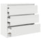 vidaXL Sideboard White 80x35x76 cm Engineered Wood