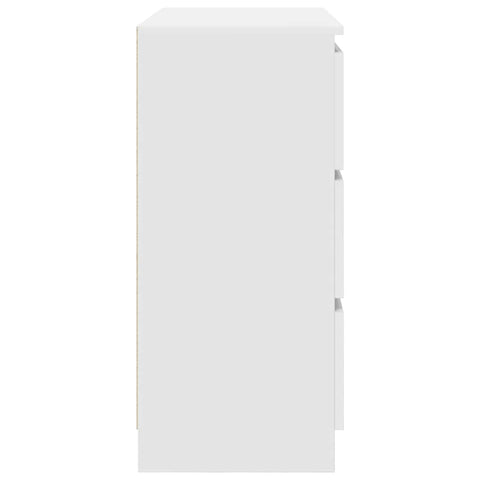vidaXL Sideboard White 80x35x76 cm Engineered Wood