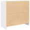 vidaXL Sideboard White 80x35x76 cm Engineered Wood