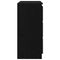 vidaXL Sideboard Black Oak 80x35x76 cm Engineered Wood