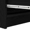 vidaXL Sideboard Black Oak 80x35x76 cm Engineered Wood