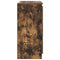 vidaXL Sideboard Smoked Oak 80x35x76 cm Engineered Wood