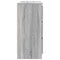 vidaXL Sideboard Grey Sonoma 80x35x76 cm Engineered Wood