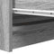 vidaXL Sideboard Grey Sonoma 80x35x76 cm Engineered Wood