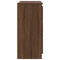 vidaXL Sideboard Brown Oak 80x35x76 cm Engineered Wood