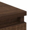 vidaXL Sideboard Brown Oak 80x35x76 cm Engineered Wood