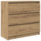 vidaXL Sideboard Artisan Oak 80x35x76 cm Engineered Wood
