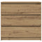 vidaXL Sideboard Artisan Oak 80x35x76 cm Engineered Wood