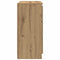 vidaXL Sideboard Artisan Oak 80x35x76 cm Engineered Wood