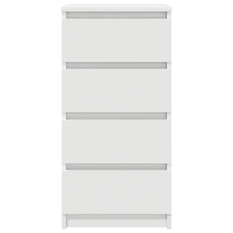 vidaXL Sideboard White 37.5x35x76 cm Engineered Wood