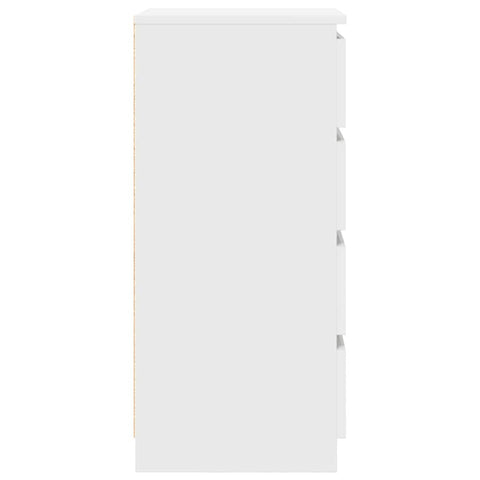 vidaXL Sideboard White 37.5x35x76 cm Engineered Wood