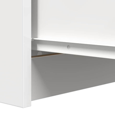 vidaXL Sideboard White 37.5x35x76 cm Engineered Wood