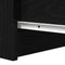 vidaXL Sideboard Black Oak 37.5x35x76 cm Engineered Wood