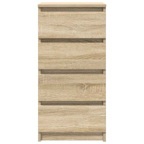 vidaXL Sideboard Sonoma Oak 37.5x35x76 cm Engineered Wood