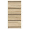 vidaXL Sideboard Sonoma Oak 37.5x35x76 cm Engineered Wood