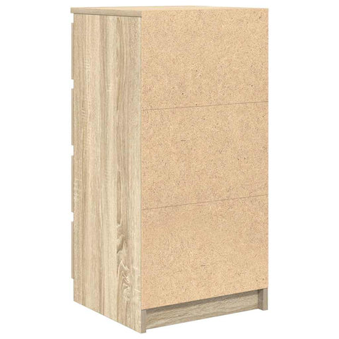vidaXL Sideboard Sonoma Oak 37.5x35x76 cm Engineered Wood
