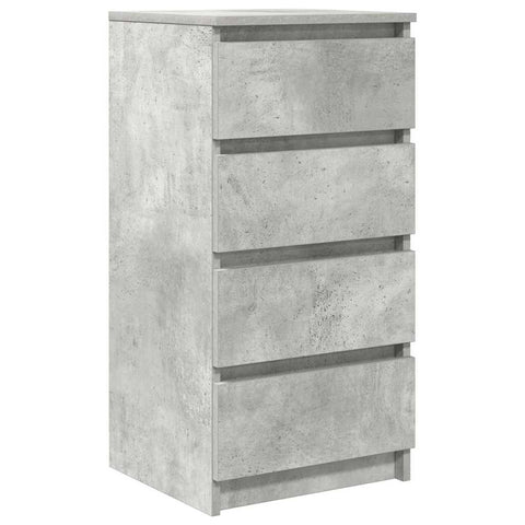 vidaXL Sideboard Concrete Grey 37.5x35x76 cm Engineered Wood