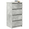 vidaXL Sideboard Concrete Grey 37.5x35x76 cm Engineered Wood