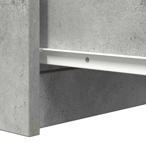 vidaXL Sideboard Concrete Grey 37.5x35x76 cm Engineered Wood
