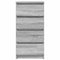vidaXL Sideboard Grey Sonoma 37.5x35x76 cm Engineered Wood