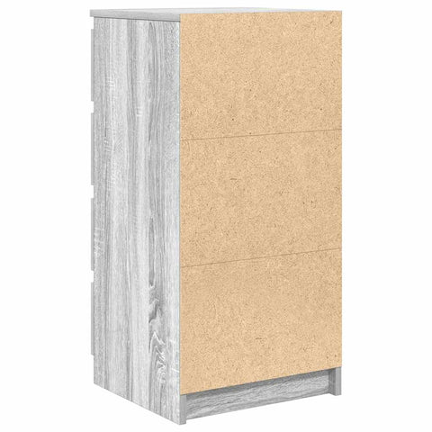 vidaXL Sideboard Grey Sonoma 37.5x35x76 cm Engineered Wood