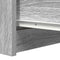 vidaXL Sideboard Grey Sonoma 37.5x35x76 cm Engineered Wood
