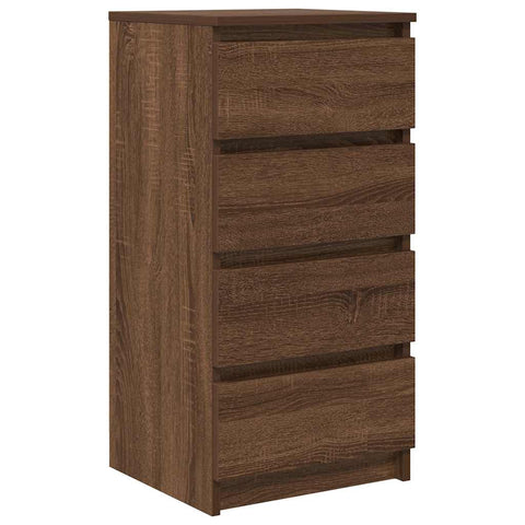 vidaXL Sideboard Brown Oak 37.5x35x76 cm Engineered Wood