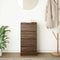vidaXL Sideboard Brown Oak 37.5x35x76 cm Engineered Wood