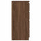 vidaXL Sideboard Brown Oak 37.5x35x76 cm Engineered Wood