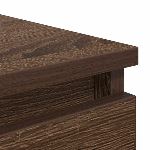 vidaXL Sideboard Brown Oak 37.5x35x76 cm Engineered Wood