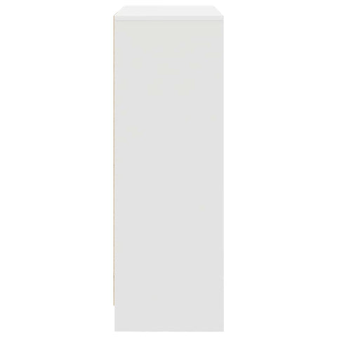 vidaXL Sideboard with Drawers and Doors White 73x31x90 cm