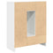 vidaXL Sideboard with Drawers and Doors White 73x31x90 cm