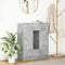 vidaXL Sideboard with Drawers and Doors Concrete Grey 73x31x90 cm