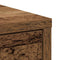 vidaXL Sideboard with Drawers and Doors Old Wood 73x31x90 cm