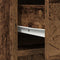vidaXL Sideboard with Drawers and Doors Old Wood 73x31x90 cm