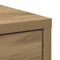 vidaXL Sideboard with Drawers and Doors Artisan Oak 73x31x90 cm