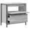 vidaXL Bathroom Basin Cabinet with Drawers Grey Sonoma 60x34.5x60 cm