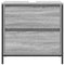 vidaXL Bathroom Basin Cabinet with Drawers Grey Sonoma 60x34.5x60 cm