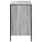 vidaXL Bathroom Basin Cabinet with Drawers Grey Sonoma 60x34.5x60 cm