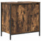 vidaXL Bathroom Basin Cabinet Smoked Oak 60x34.5x60 cm