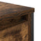 vidaXL Bathroom Basin Cabinet Smoked Oak 60x34.5x60 cm