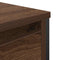 vidaXL Bathroom Basin Cabinet Brown Oak 60x34.5x60 cm