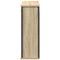 vidaXL Bathroom Wall Cabinet with Mirror Sonoma Oak 60x21x60 cm