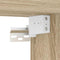 vidaXL Bathroom Wall Cabinet with Mirror Sonoma Oak 60x21x60 cm