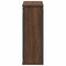 vidaXL Bathroom Wall Cabinet with Mirror Brown Oak 50x21x60 cm
